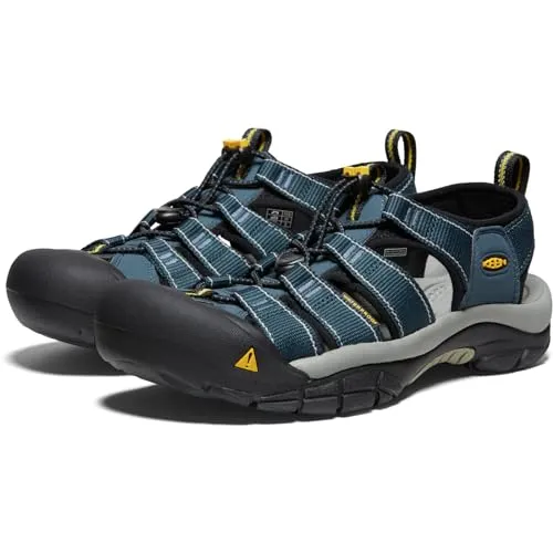 1001938 KEEN NEWPORT H2 CLOSED TOE WATER SANDALS NAVY/MEDIUM GRAY Size 12 - Like New