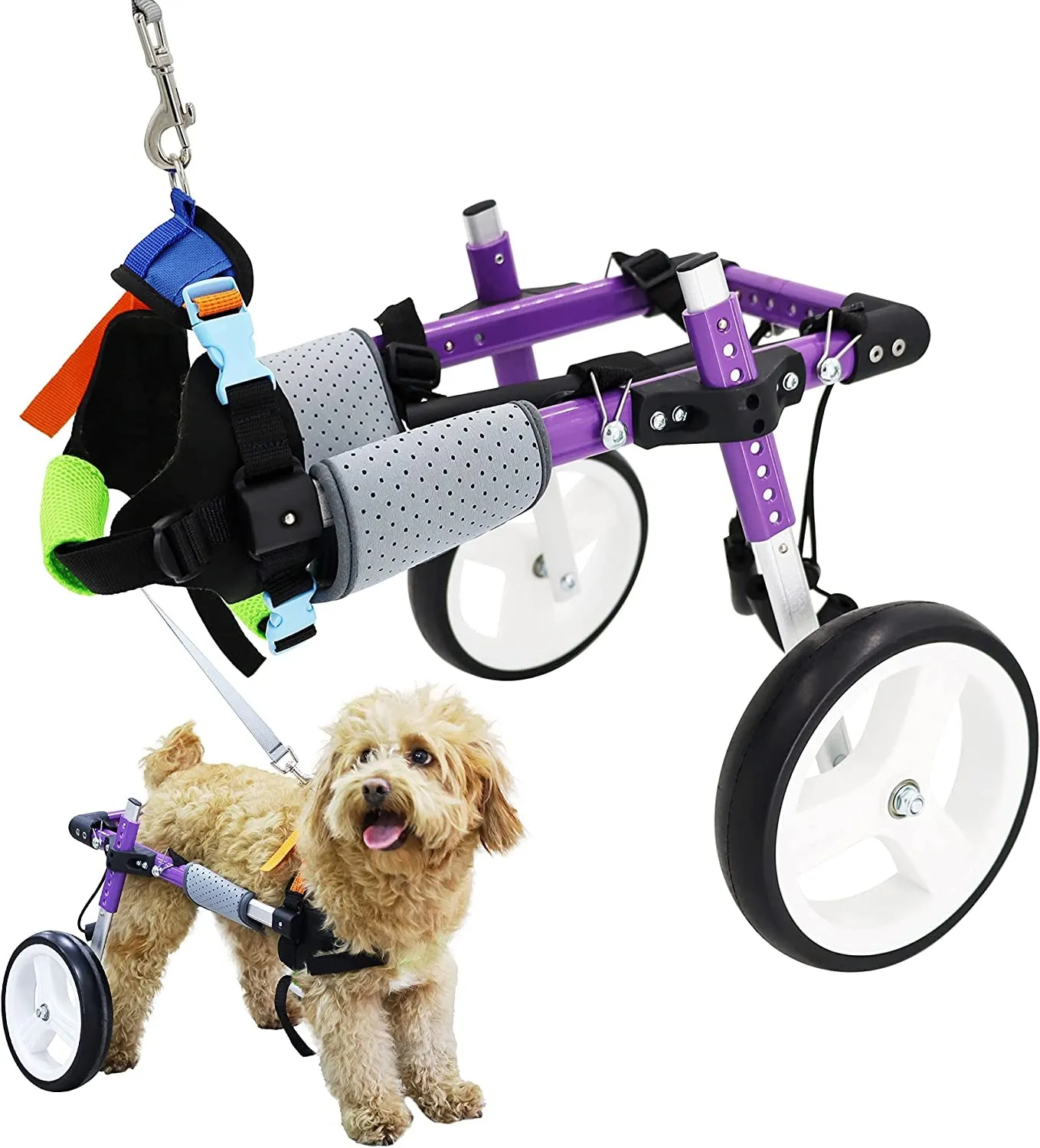 Adjustable Dog Wheelchair for Back Legs