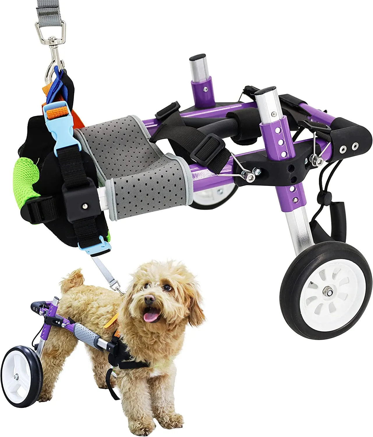 Adjustable Dog Wheelchair for Back Legs
