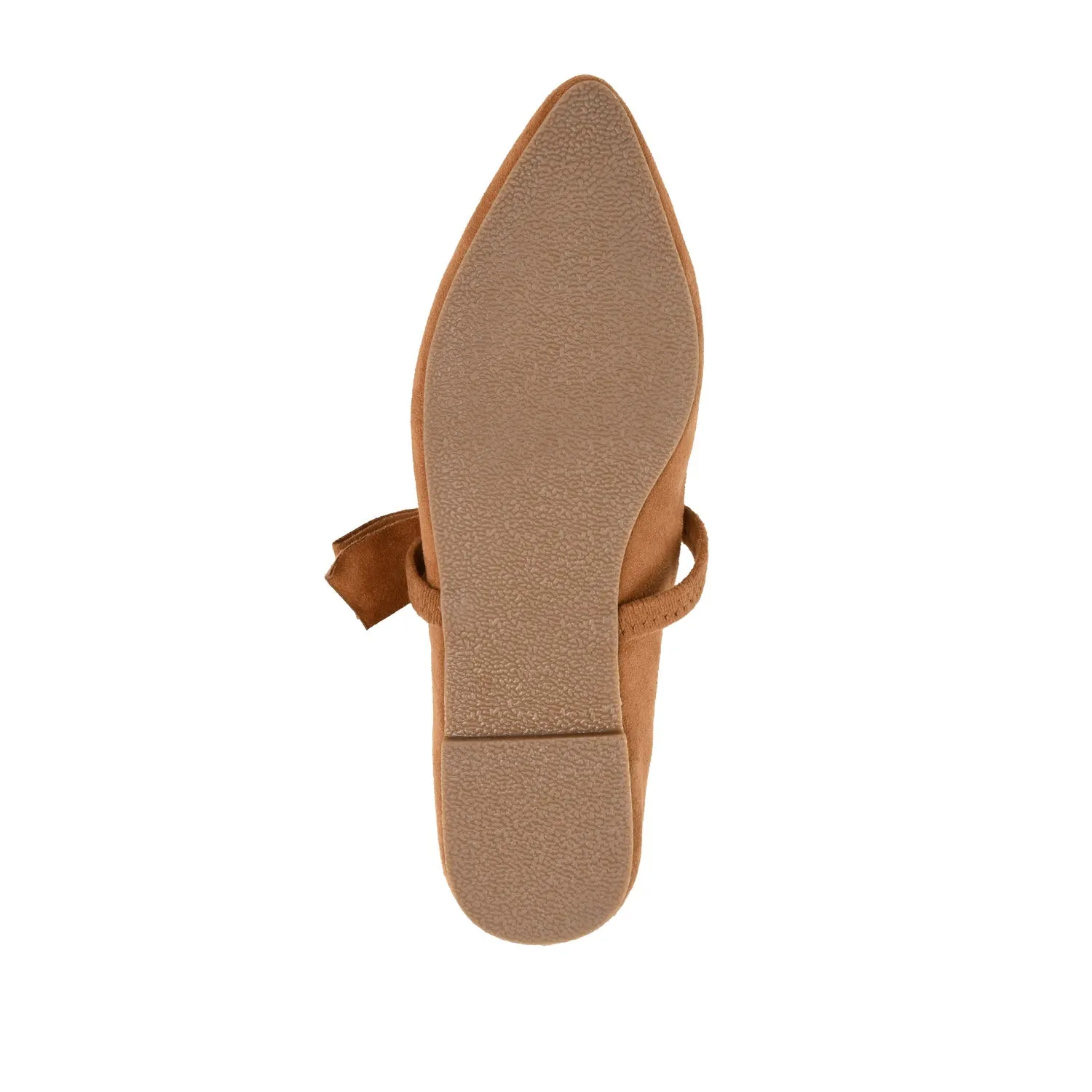 AIZLYNN MARY JANE FLATS IN FAUX SUEDE