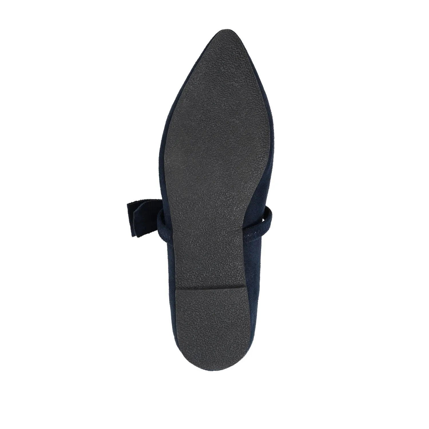 AIZLYNN MARY JANE FLATS IN FAUX SUEDE