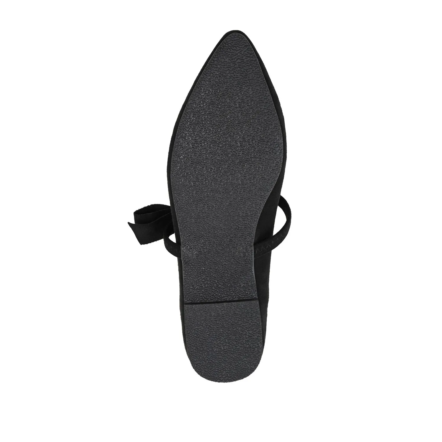 AIZLYNN MARY JANE FLATS IN FAUX SUEDE
