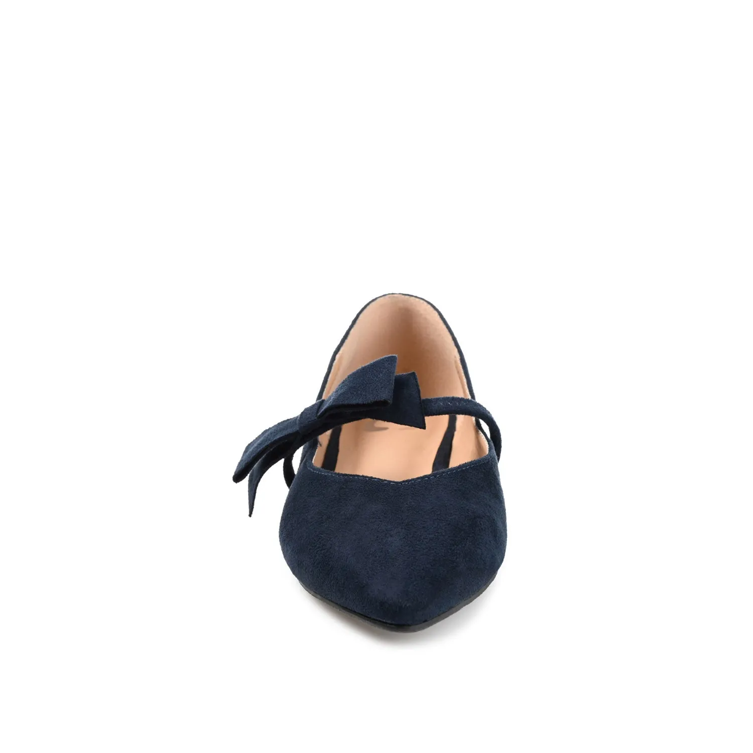 AIZLYNN MARY JANE FLATS IN FAUX SUEDE