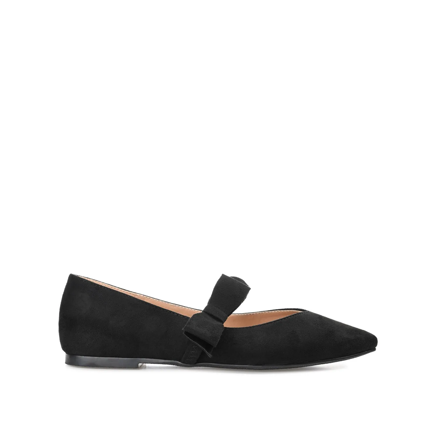 AIZLYNN MARY JANE FLATS IN FAUX SUEDE