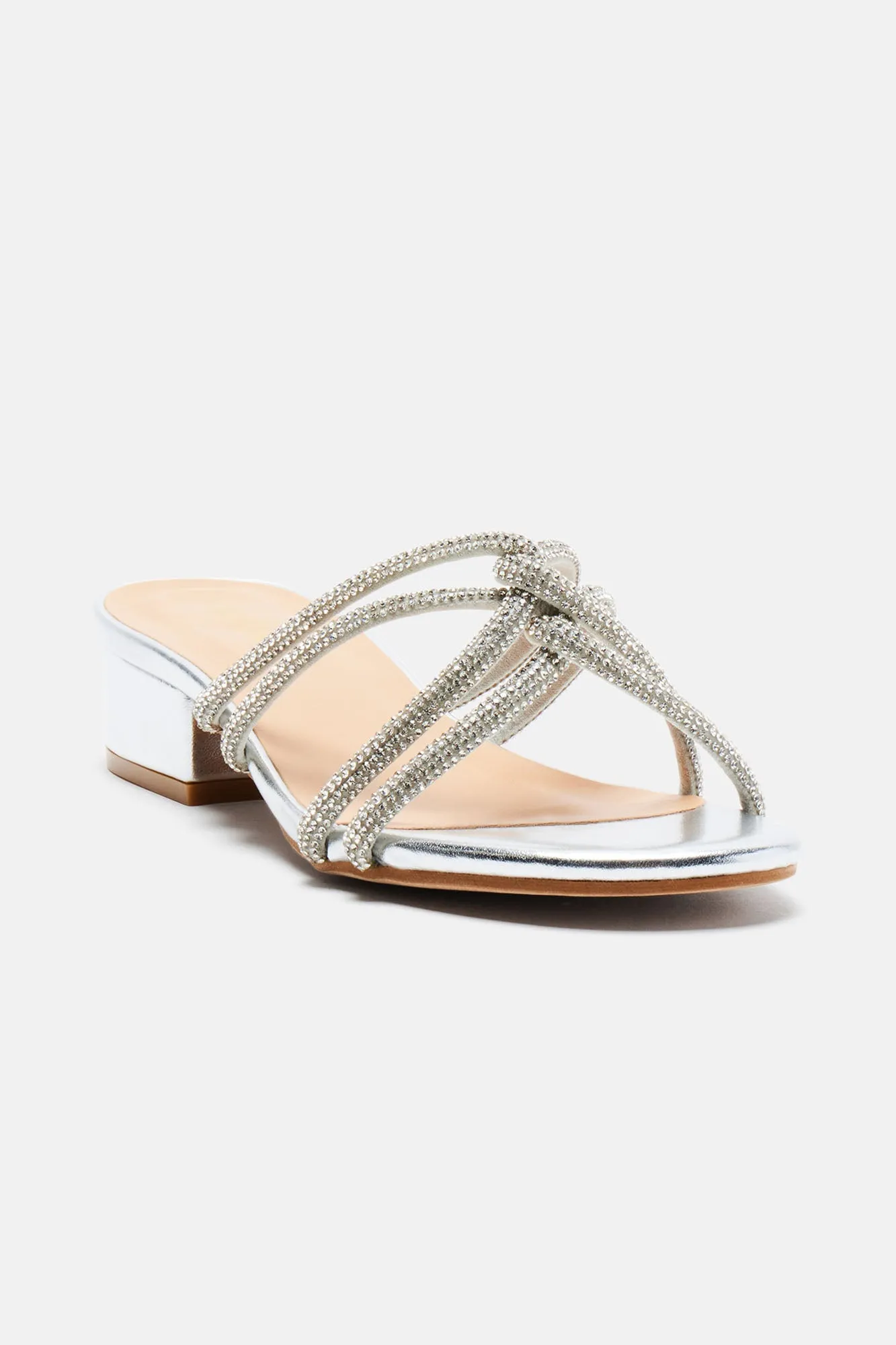 Amozae-A New Look Heeled Sandals - Silver