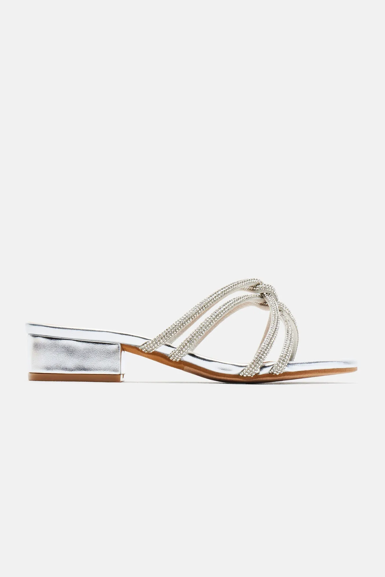 Amozae-A New Look Heeled Sandals - Silver