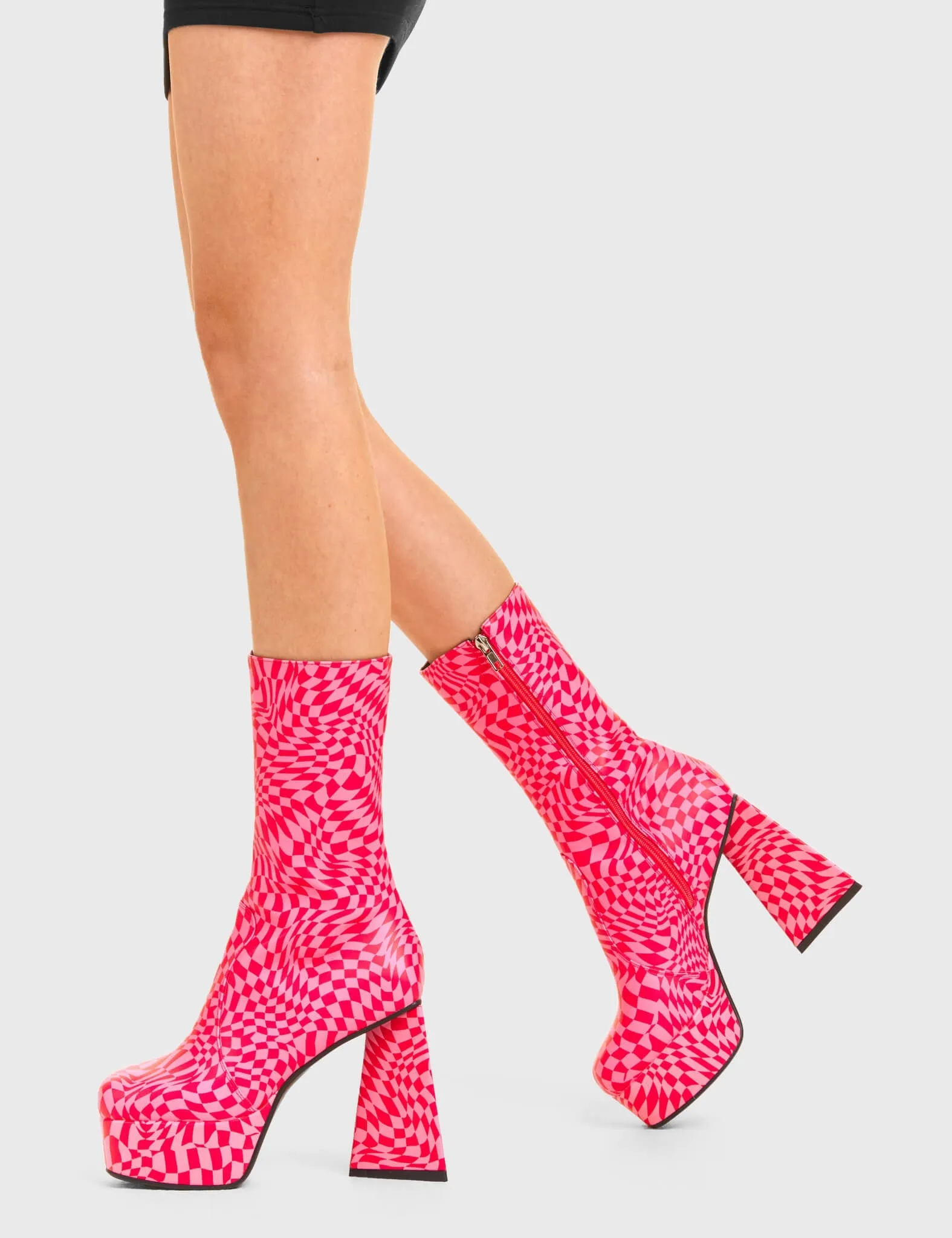 Another Realm Platform Ankle Boots