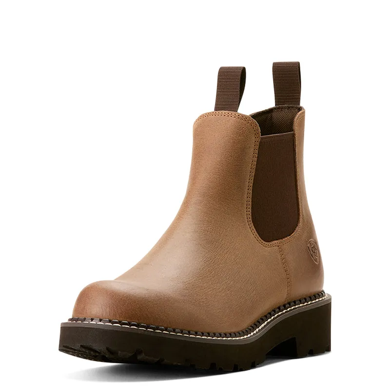 'Ariat' Women's Fat baby Twin Gor -Distressed Natural