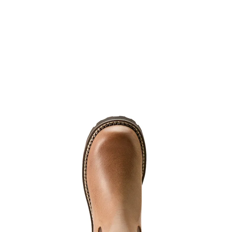 'Ariat' Women's Fat baby Twin Gor -Distressed Natural