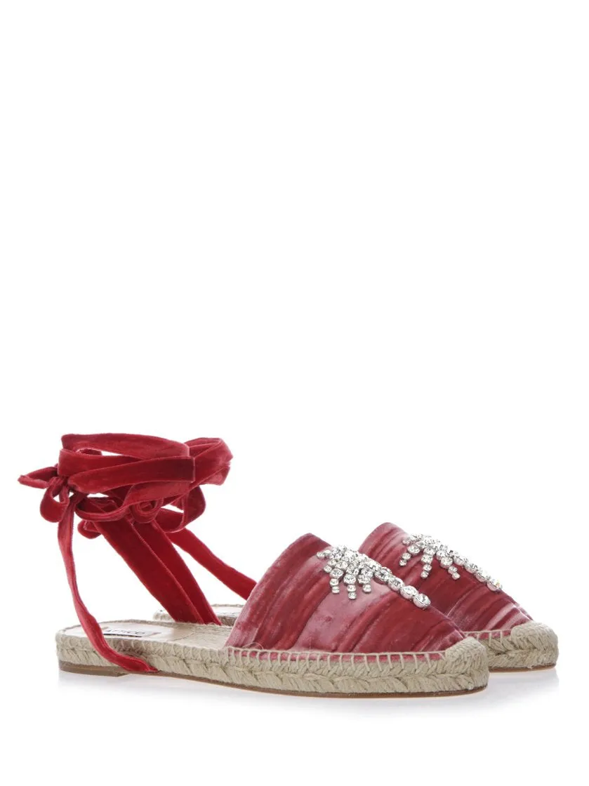 Attico Ankle Tie Espadrilles