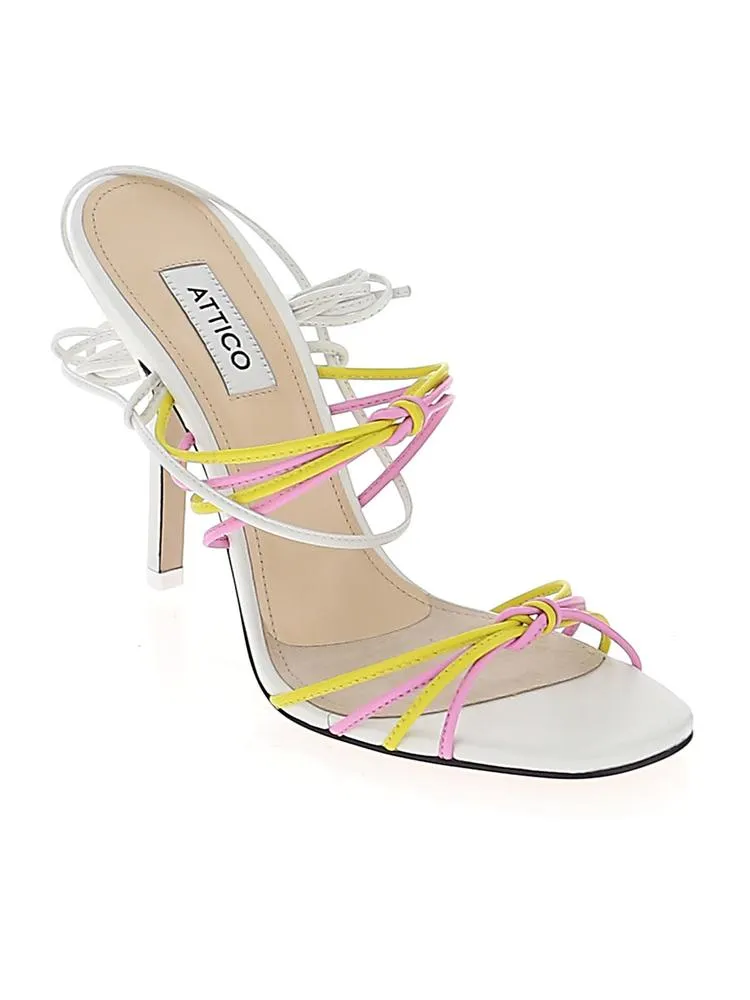 Attico Strappy Heeled Sandals