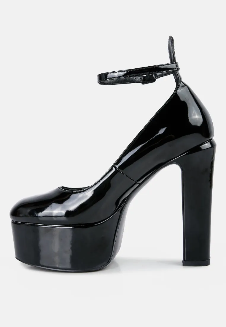 Babe Heaven Patent Pu Sandals