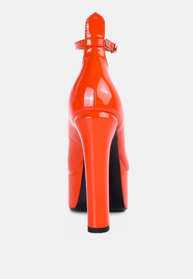 Babe Heaven Patent Pu Sandals