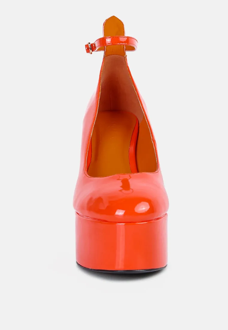 Babe Heaven Patent Pu Sandals