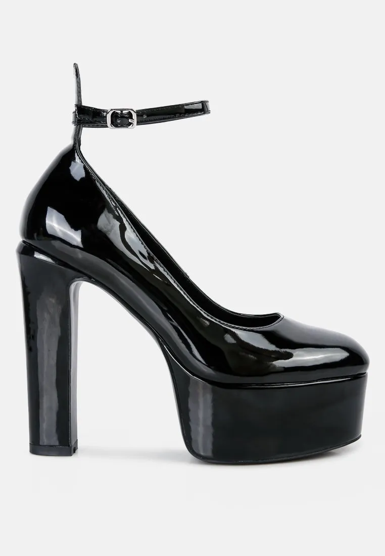 Babe Heaven Patent Pu Sandals
