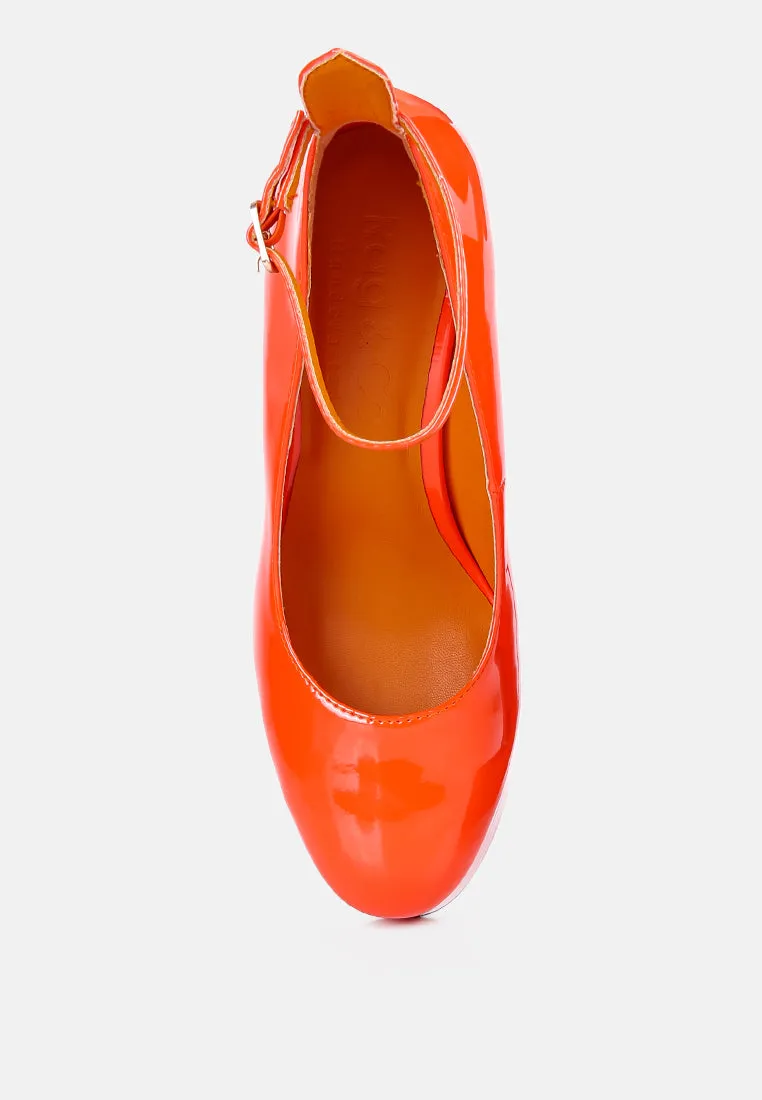 Babe Heaven Patent Pu Sandals