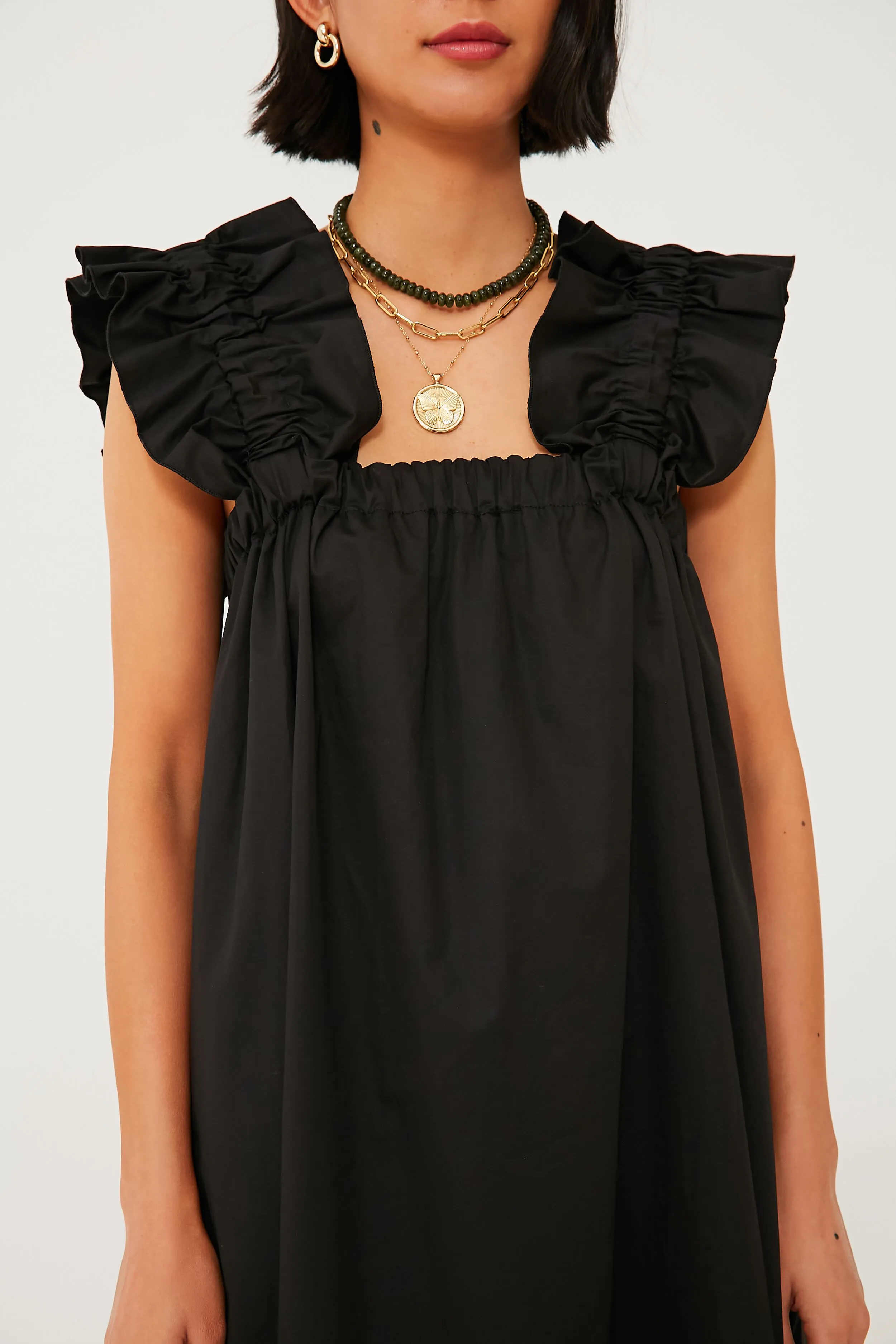 Black Maya Maxi Dress
