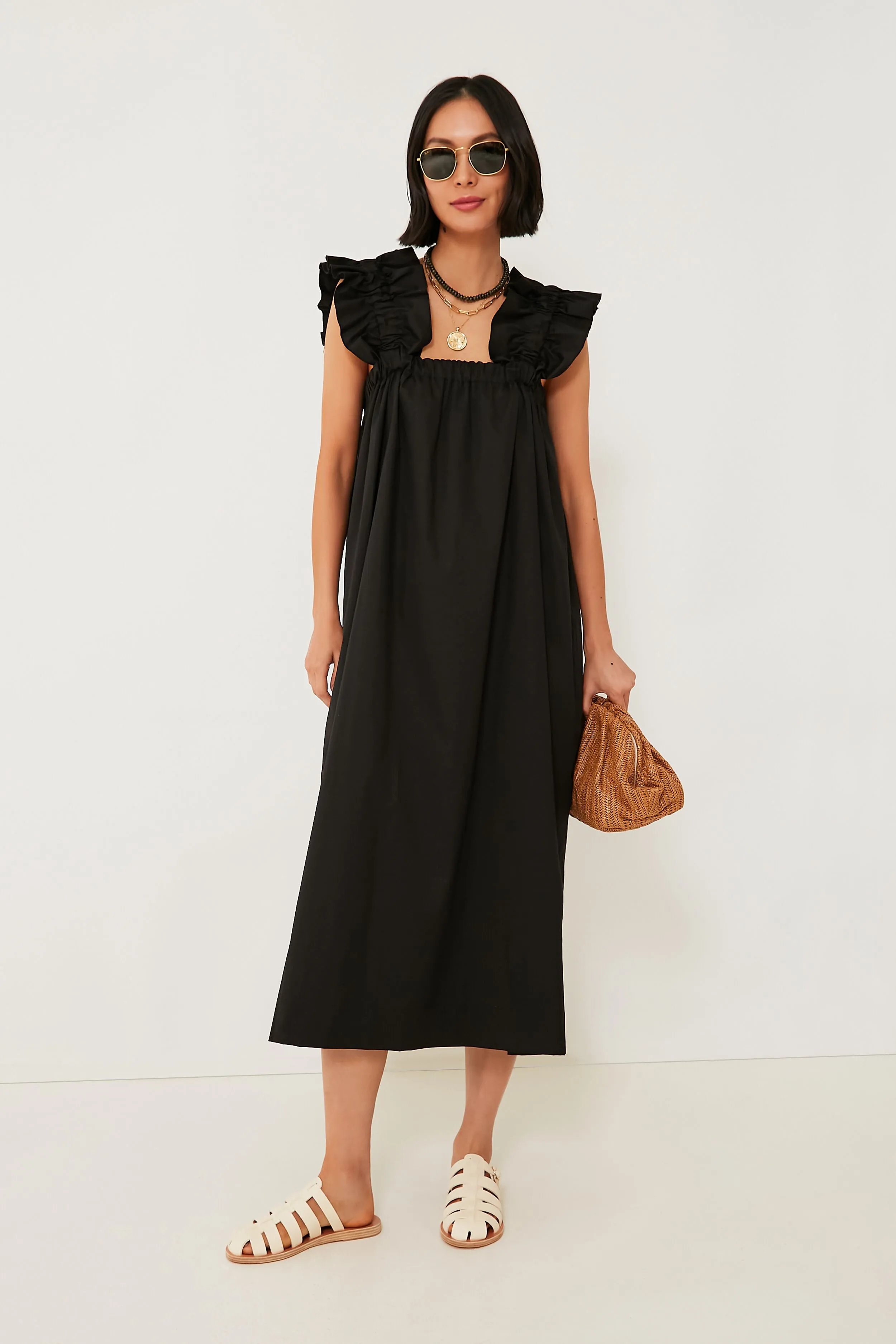 Black Maya Maxi Dress