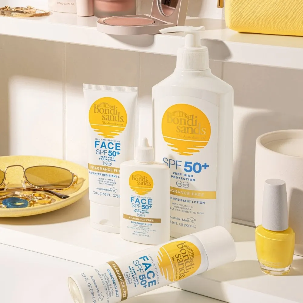 Bondi Sands Fragrance Free Sunscreen Lotion Pump SPF50  500ml