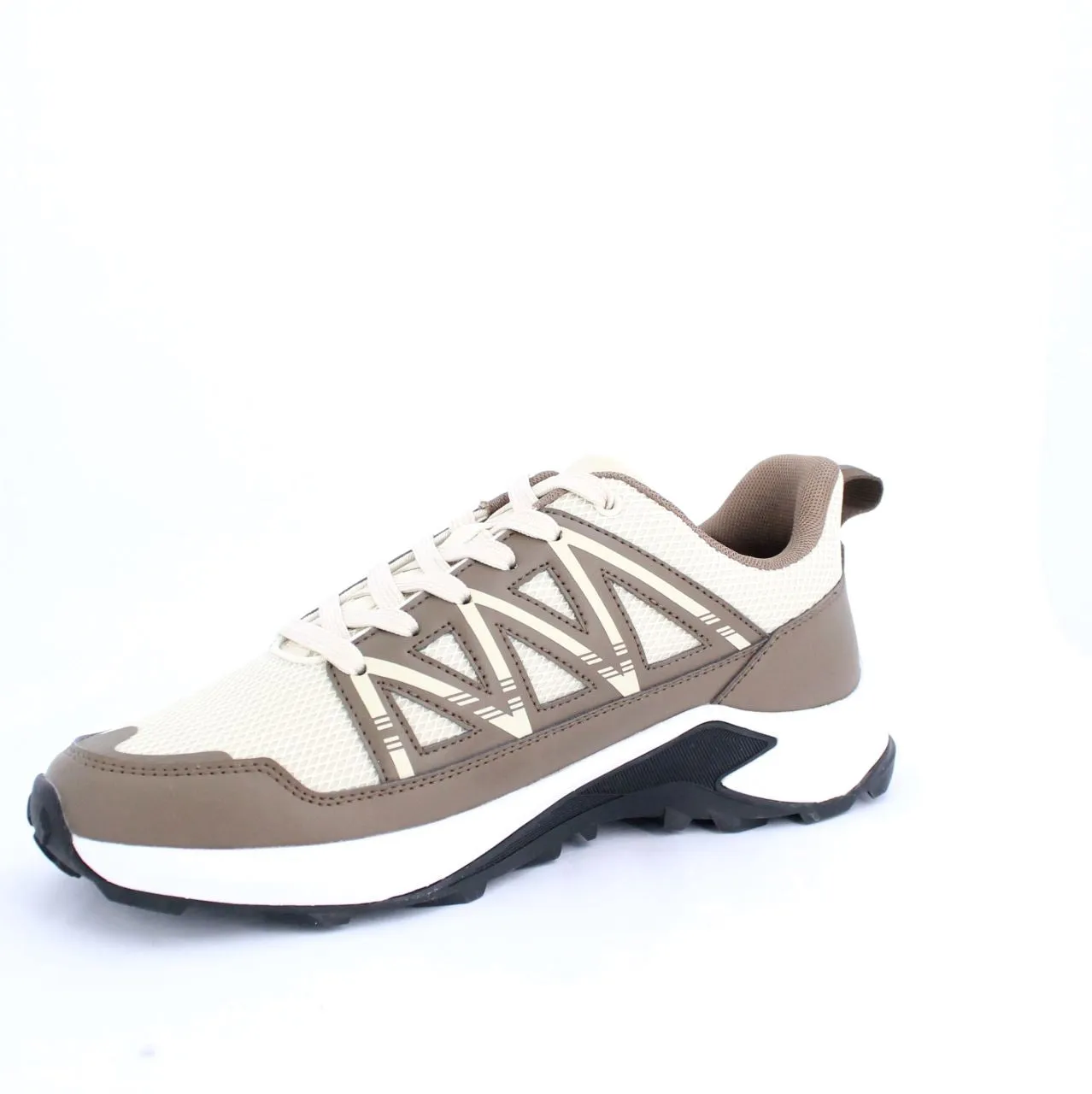 BRETT MENS LACEUP SNEAKERS-BROWN