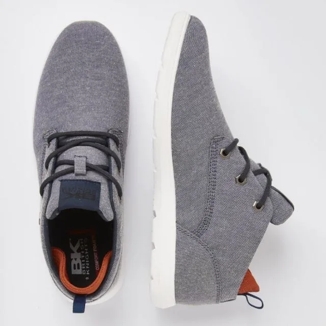 British Knight Calix Mid Cut  Men Lifestyle Shoes Grey B45-3607-01