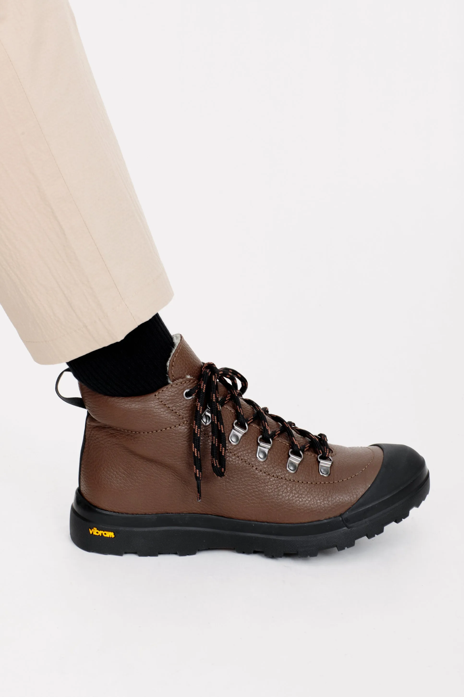 Catskill Vibram Boot Dark Brown Merino
