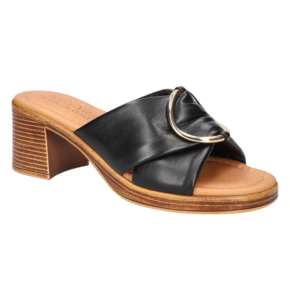 Chi-Italy Block Heel Sandals