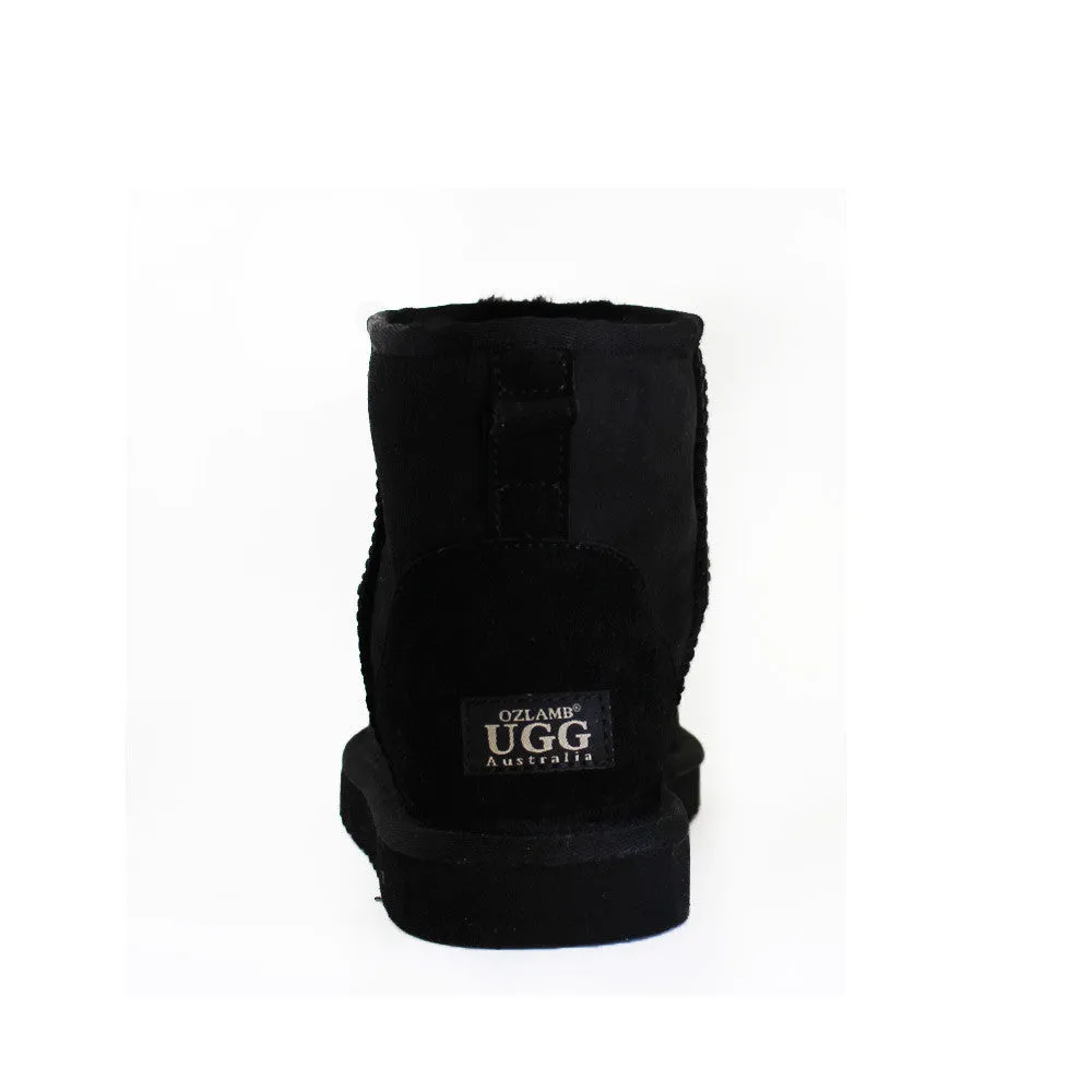 Classic Ankle Ugg Boot - Black