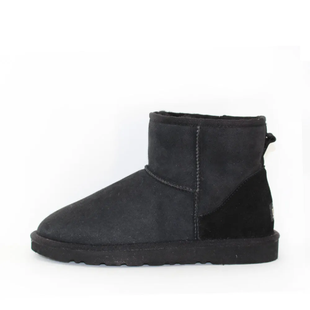 Classic Ankle Ugg Boot - Black