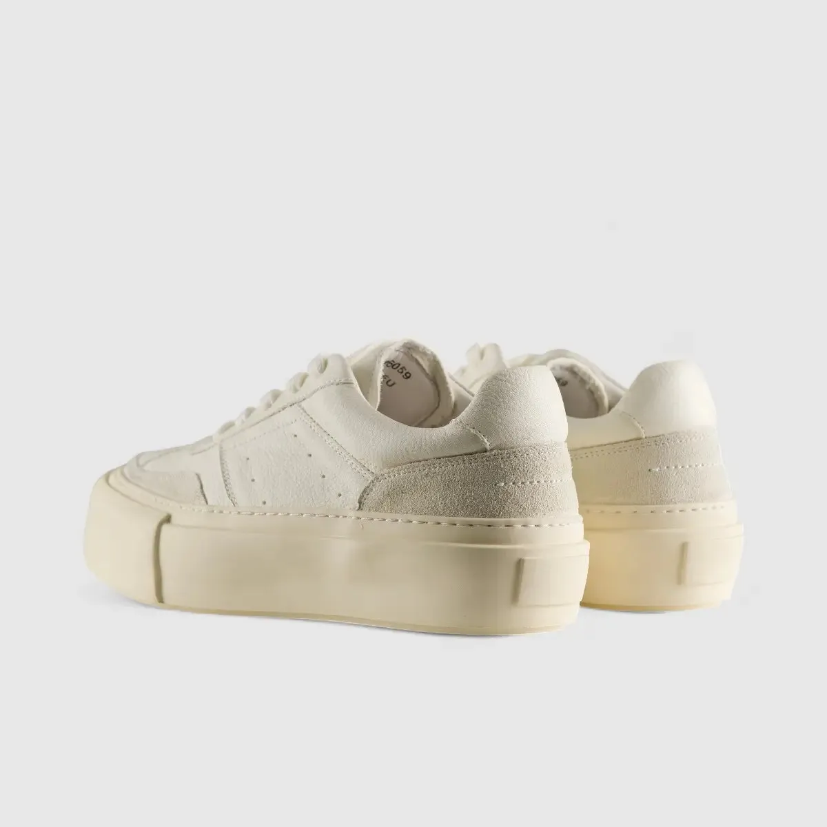 CS Lace Up Sneaker Rockofella White