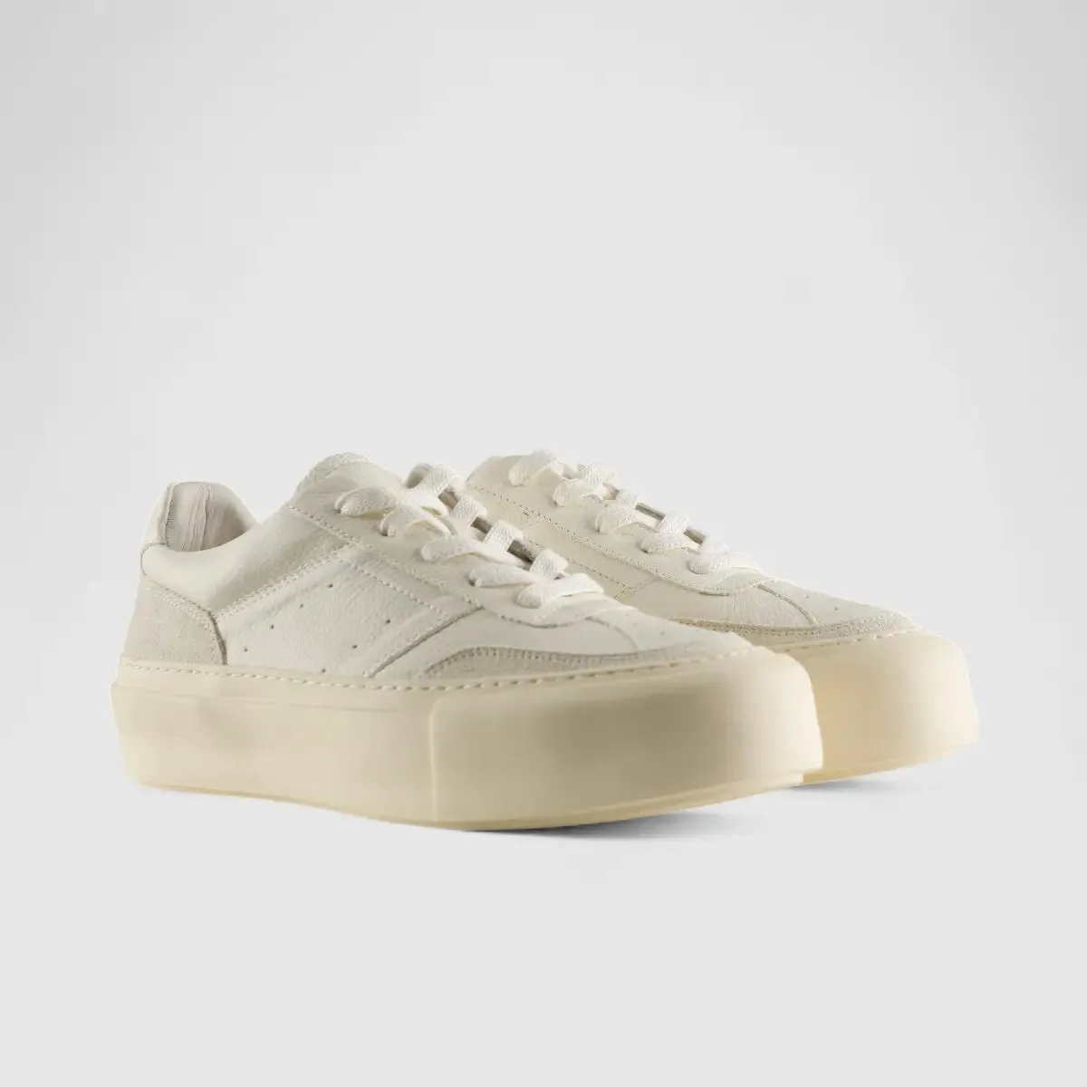 CS Lace Up Sneaker Rockofella White