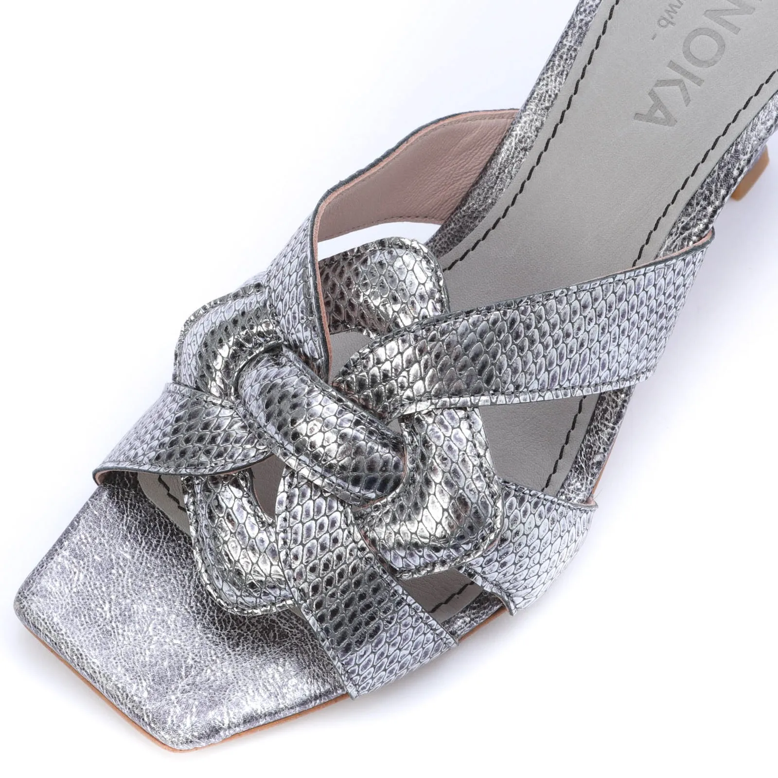 CYNTHIA high heel sandal - silver