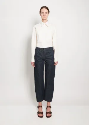 Denim Twisted Pant — Denim Indigo