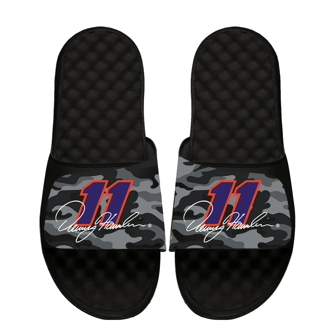 Denny Hamlin Black Camo Collage