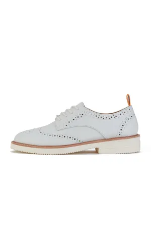Derby Brogue Rise White Tumble