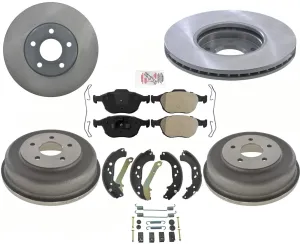Disc Brake Rotors Semi Metallic Brake Pads Drums Shoes For Ford Transit 2010-13