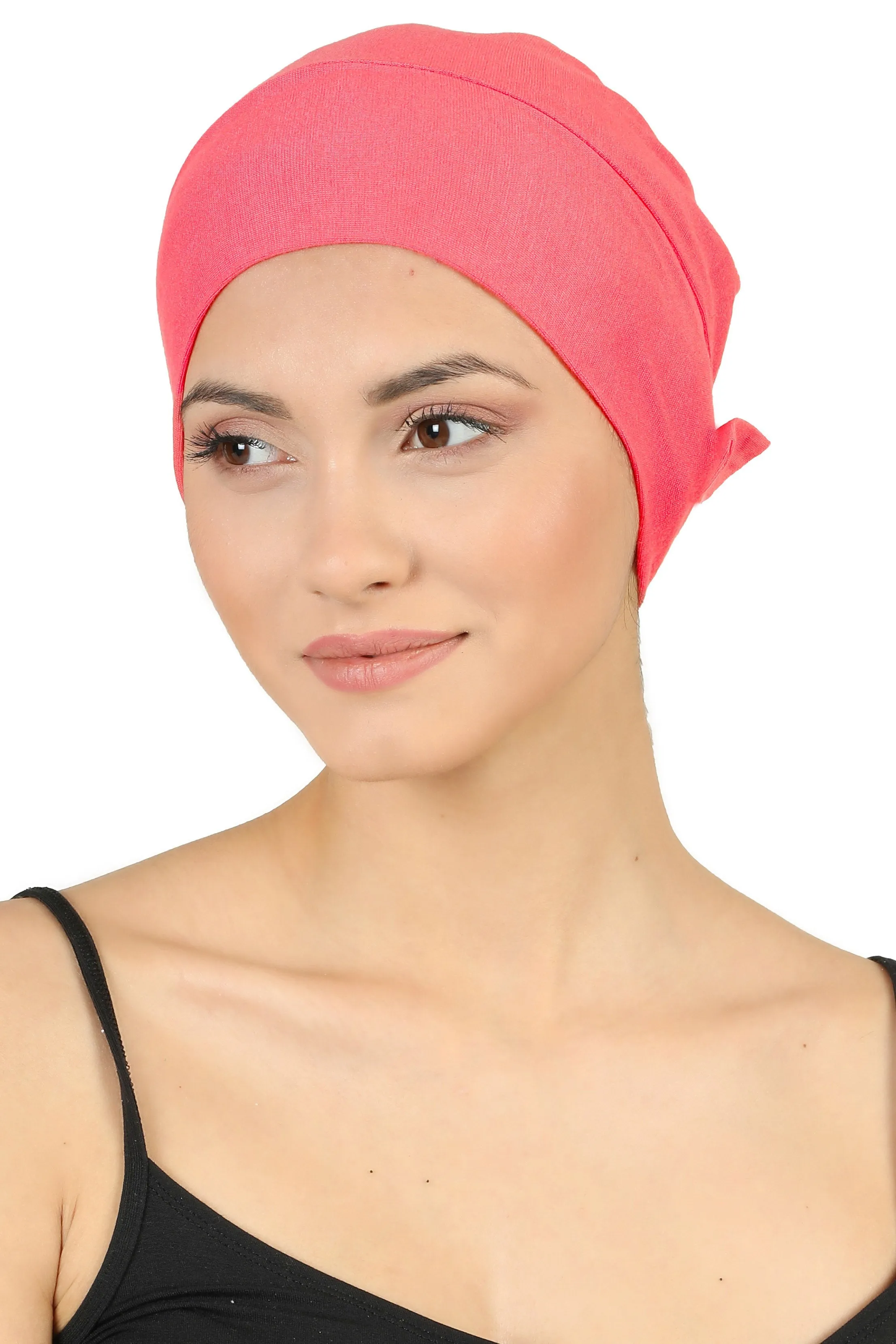 Double Layer Tie Back Cotton Cap