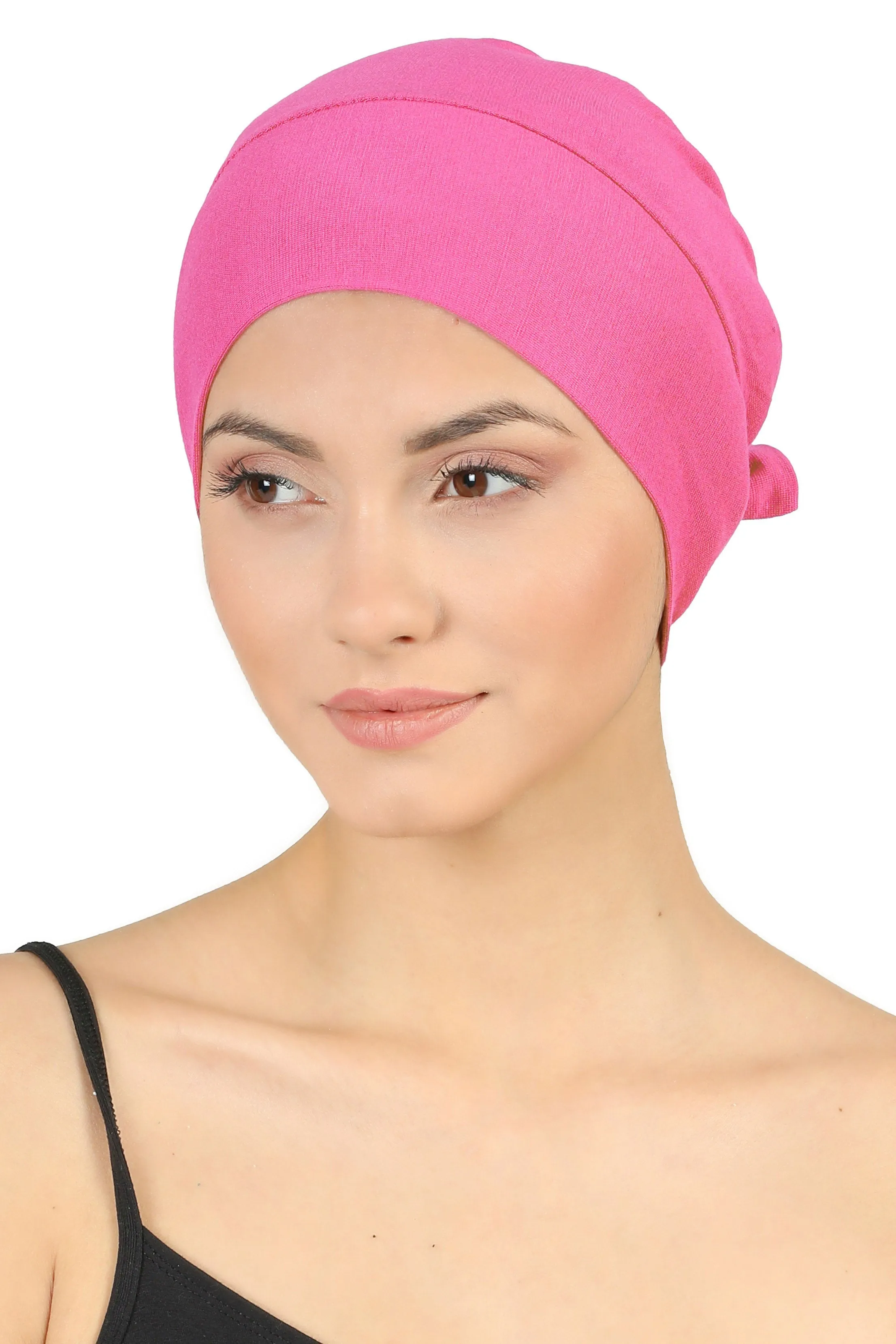 Double Layer Tie Back Cotton Cap