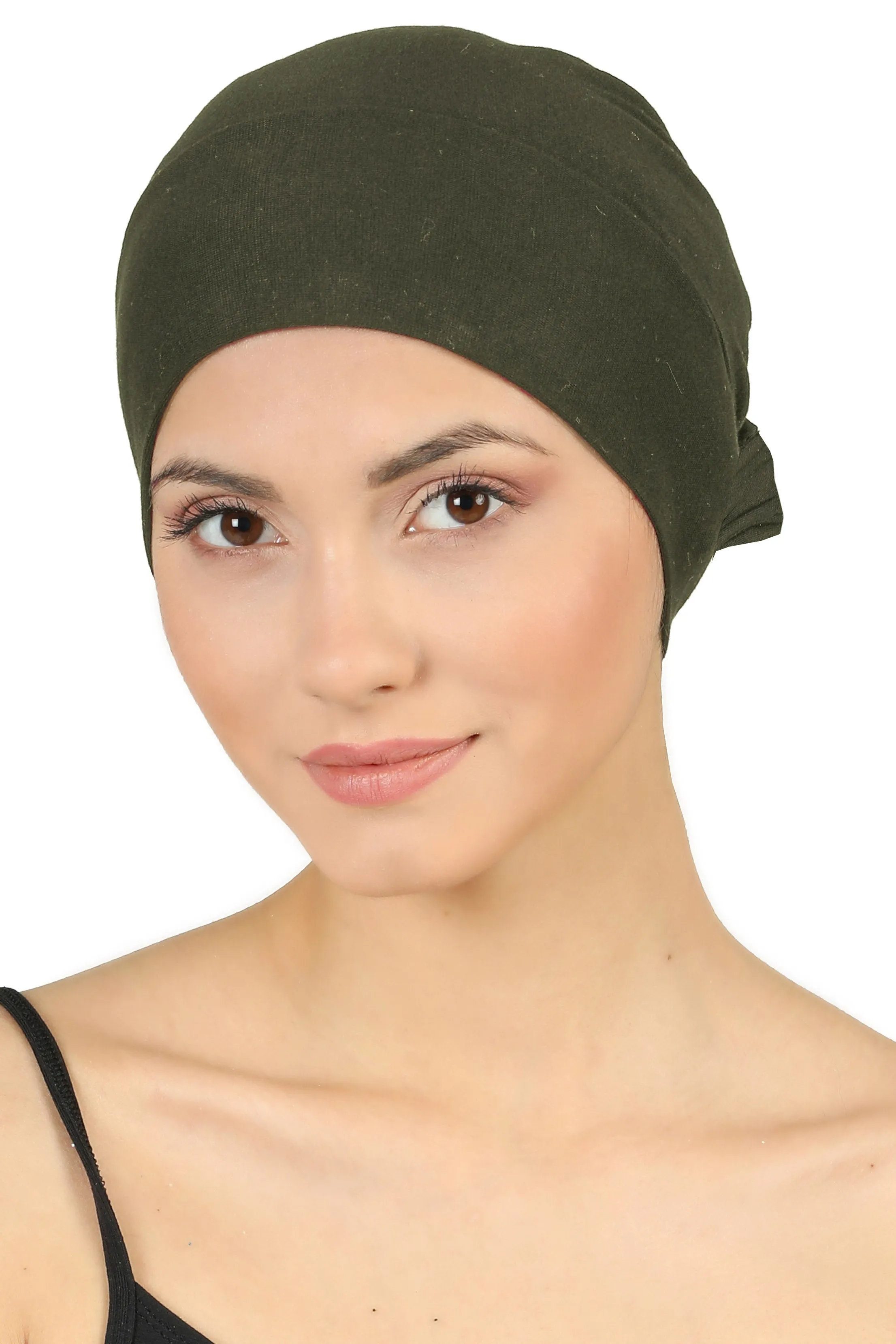Double Layer Tie Back Cotton Cap