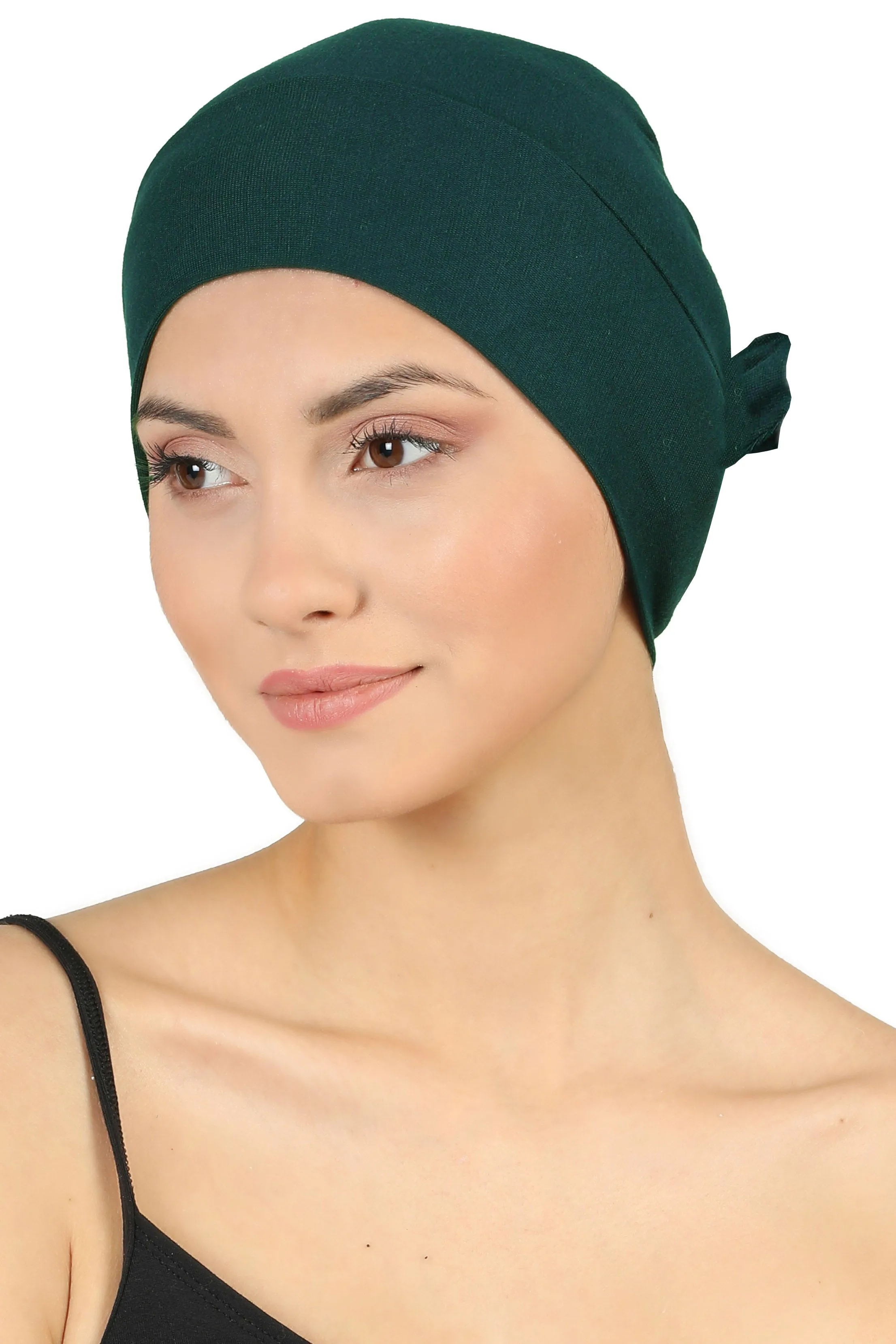 Double Layer Tie Back Cotton Cap