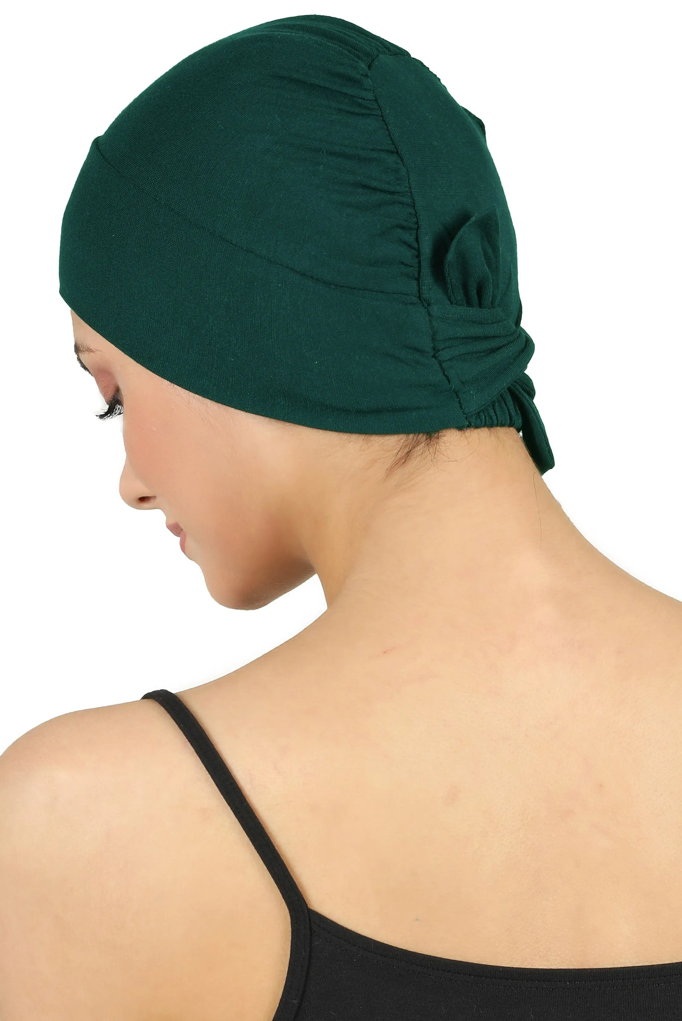 Double Layer Tie Back Cotton Cap