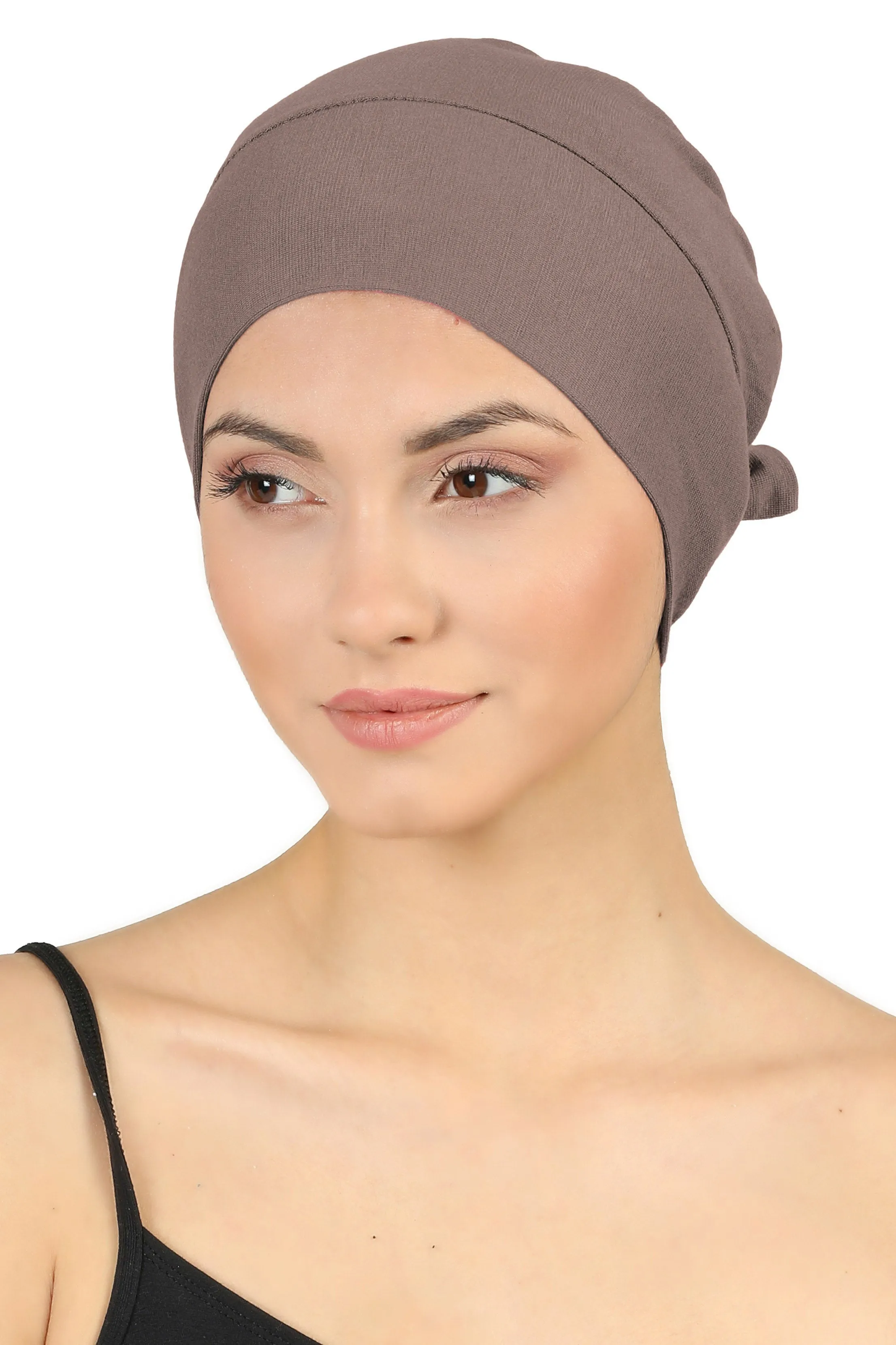 Double Layer Tie Back Cotton Cap