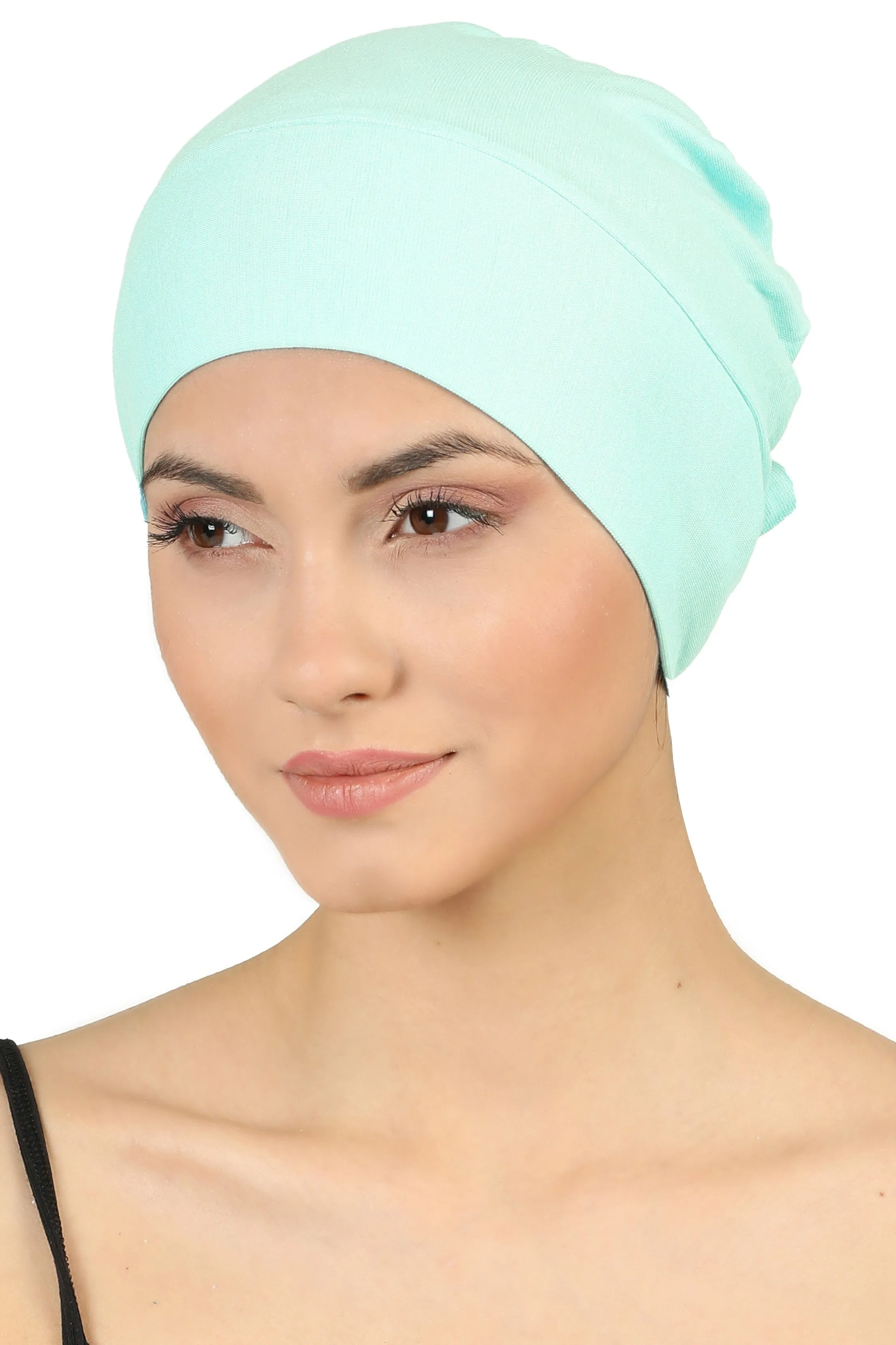 Double Layer Tie Back Cotton Cap