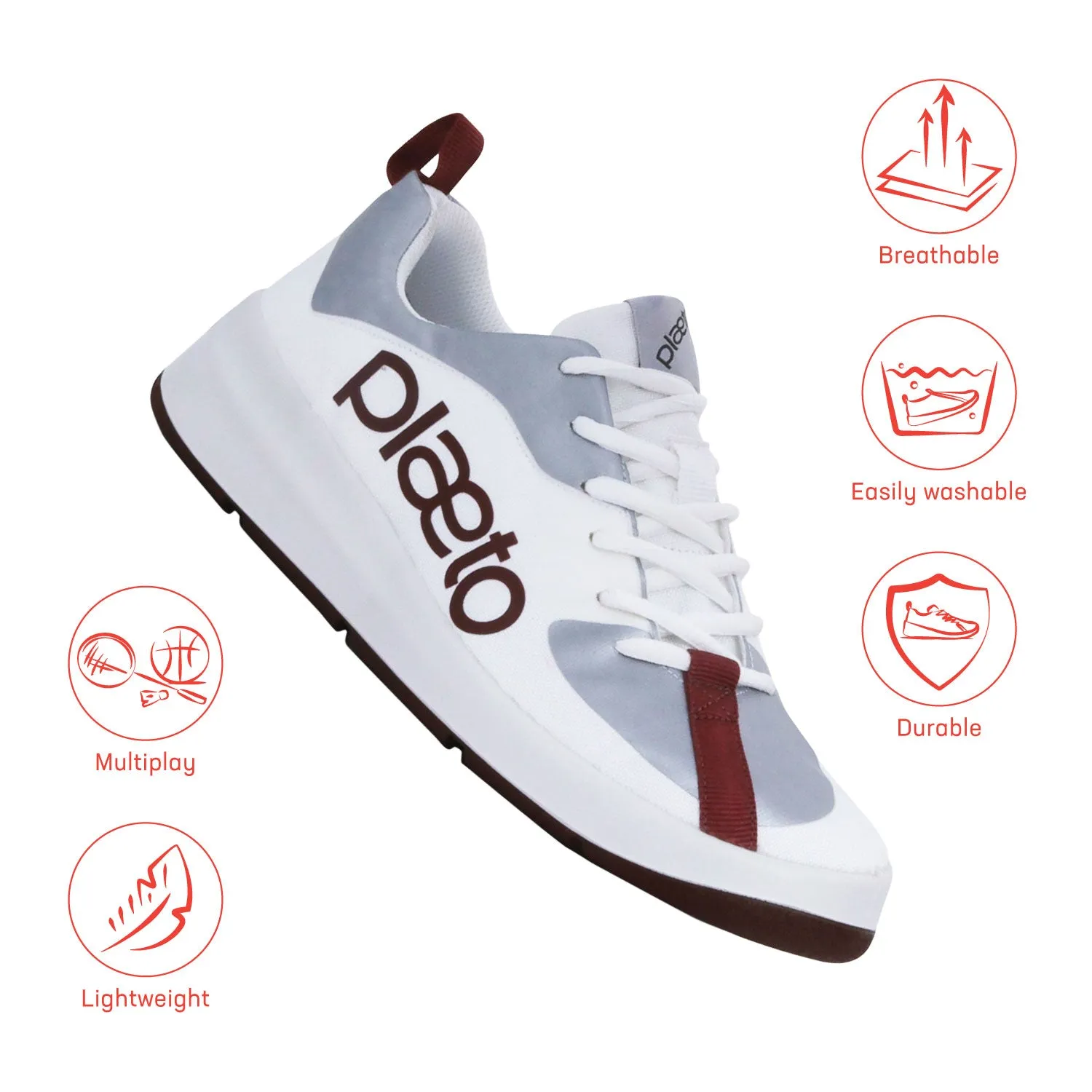 Drift Women's Sports Shoes - White / Red
