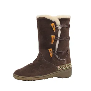Duffle Winter Boots - Chocolate
