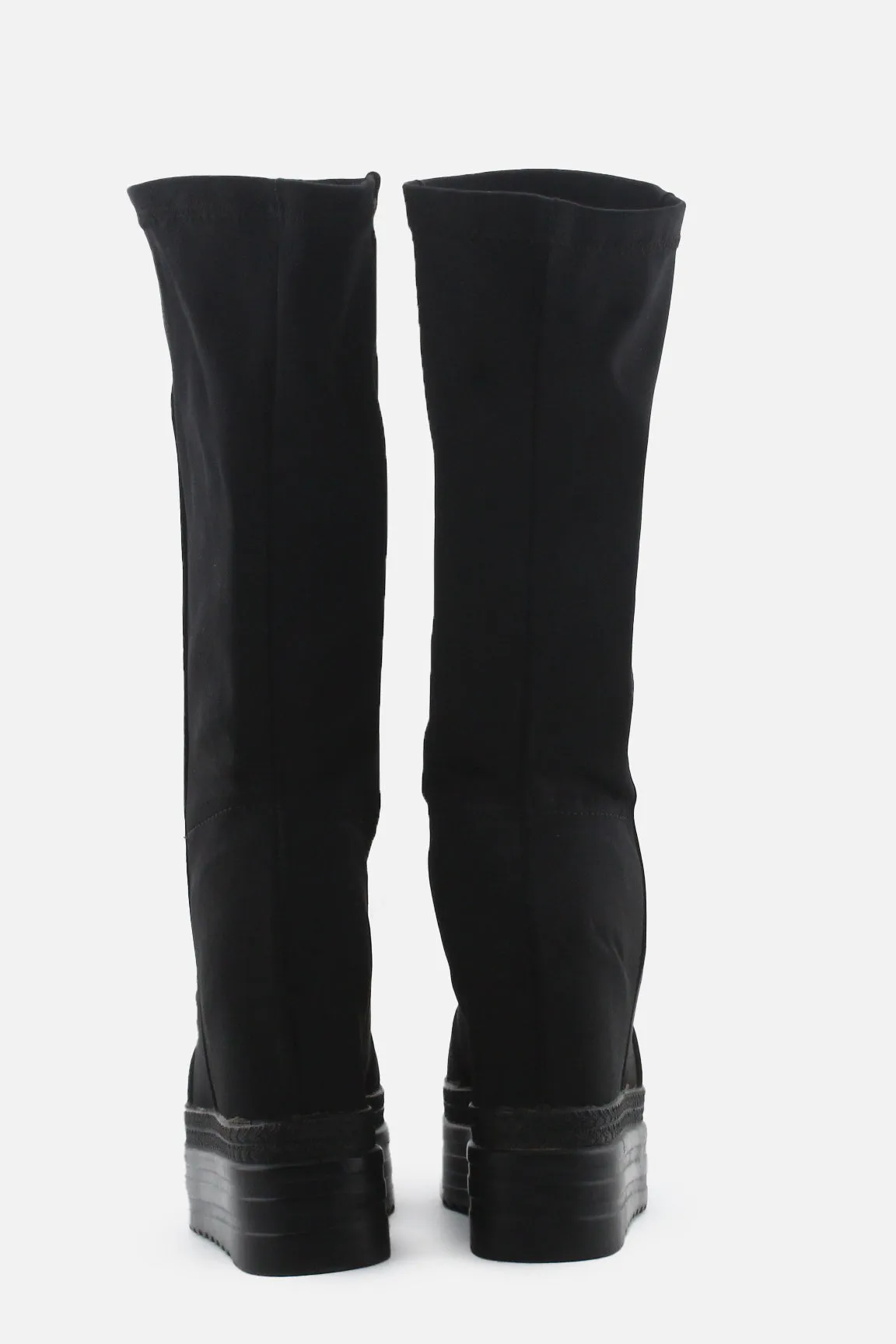 European Brand Wedge Ankle Boots | Textile