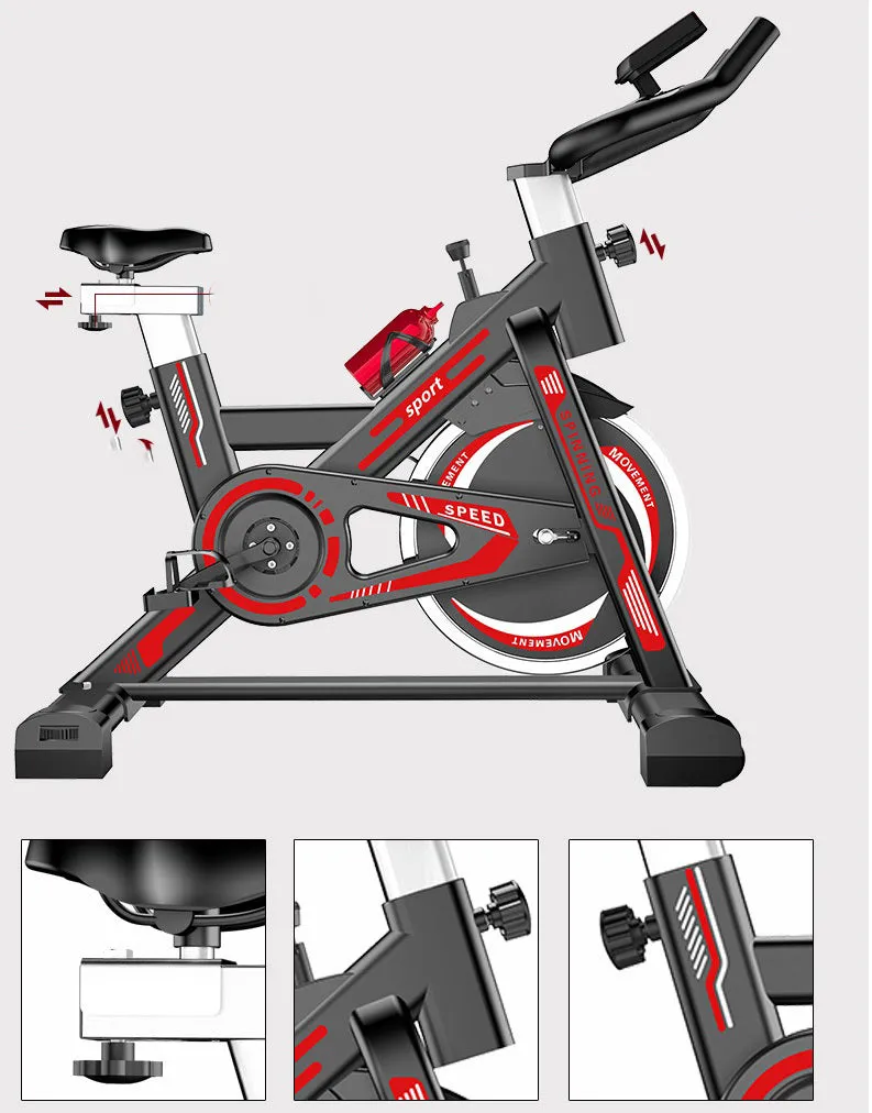 Exercise Bike Spin Bike with Heart Rate Monitor