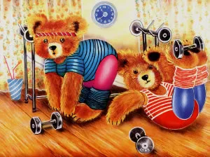Exercise Teddies