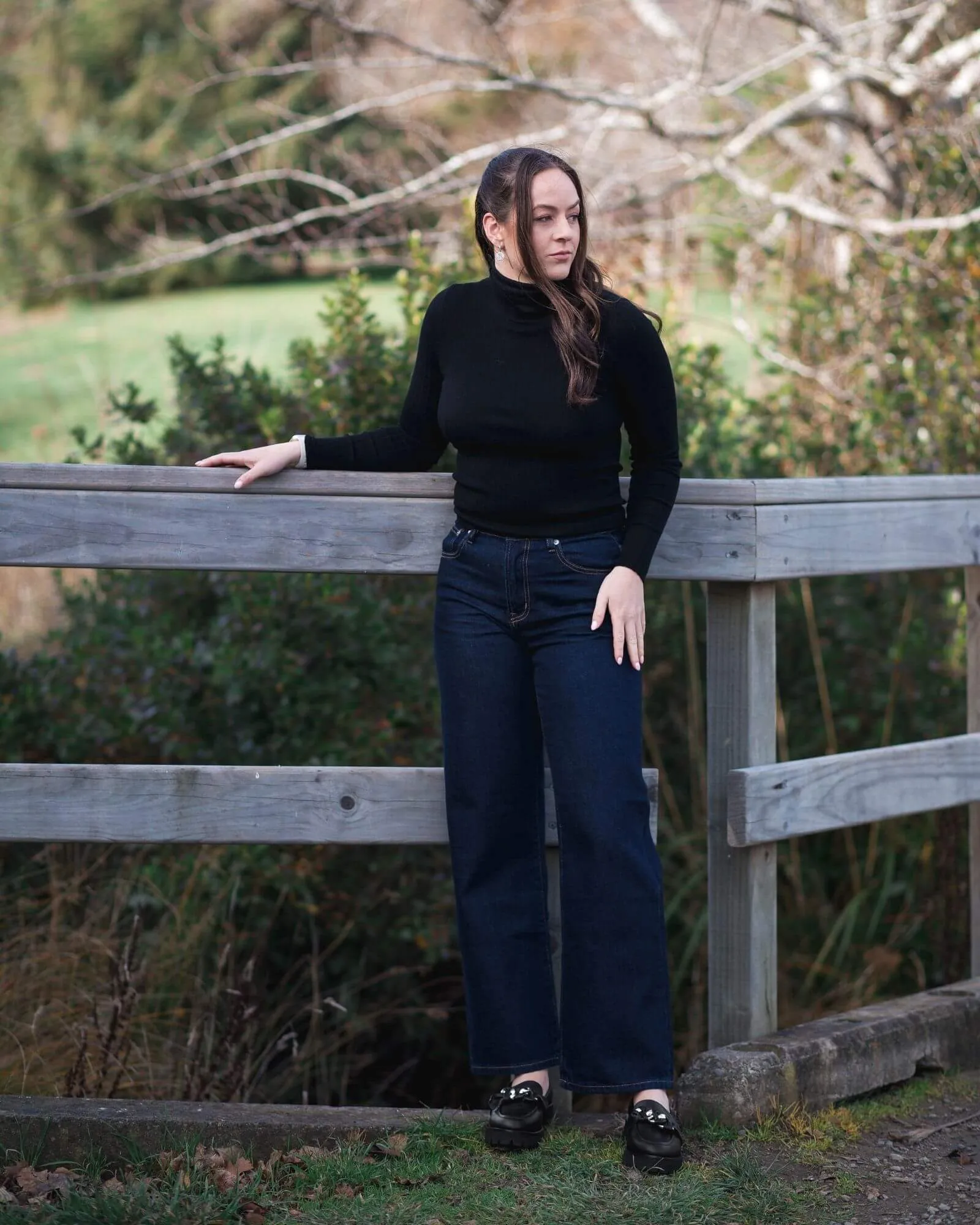 FELICITY LOAFERS BLACK LEATHER