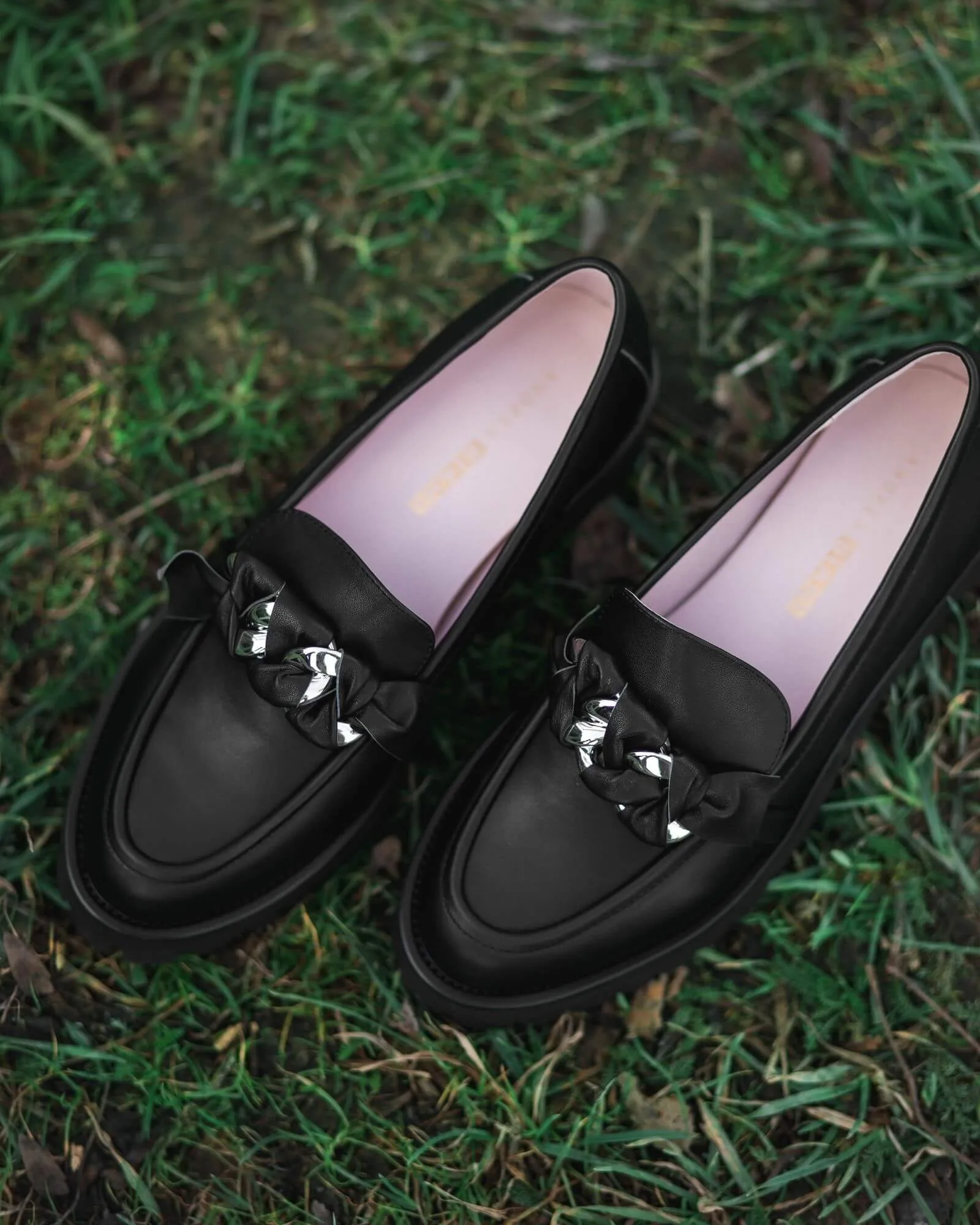FELICITY LOAFERS BLACK LEATHER